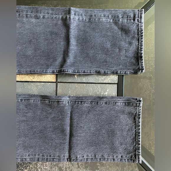 Abercrombie & Fitch Slim Distressed Jeans Denim 32x34 Grey Black Langdon Slim - Picture 9 of 11